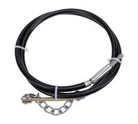 banapoy Chaîne de Détartrage D'égout à Arbre Flexible, Dissolvant de Bouchons de Canalisation Robuste, Drague D'égout à Câble Réglable 1M, pour Drain D'évier de Douche de 50 à 75 Mm