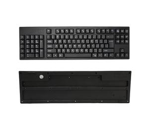 banapoy Clavier Gauche, 109 Touches Clavier d'ordinateur câblé Ergonomique, Bouche et Lecture du USB pour Le Concepteur de comptabilité Commerciale de l'ordinateur Portable PC de Bureau