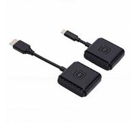 banapoy Émetteur et Récepteur HDMI sans Fil, Interface Multimédia USB C vers HD, Adaptateur sans Fil HDMI, Plug and Play pour la Vidéo et l'audio Surveiller Depuis Un PC/projecteur