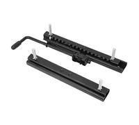 banapoy Glissière de Siège, 2 Glissières de Siège Universelles à Double Verrouillage avec Poignée de Réglage, Kit de Montage de Rail de Montage de Siège pour Go Kart, VTT Tout-terrain UTV