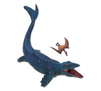 banapoy Jouet de Dinosaure Mosasaurus, Figurine Réaliste Modèle Animal Océan Peint à la Main, Jouets éducatifs pour Enfants en Plastique qualité Supérieure avec Mâchoire Mobile