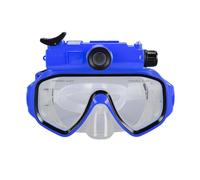 banapoy Lunettes Plongée avec Caméra 2K, Masque Snorkeling Caméra | Masque de Plongée 2K pour Snorkeling et Natation, étanche à 15 M, Angle Large 100°, Vidéo Sous-marine 2K Nette, Connexion APP