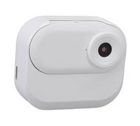 banapoy Mini Caméra d'action, Caméra Sport à Corps Magnétique, Enregistreur Vidéo HD 1080P avec étui Chargement USB C et Accessoires, pour Vélo, Voyage, Sport, Vlogging, Camping (White)