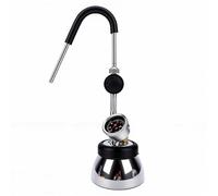 banapoy Mousseur à Lait à Vapeur avec Buse à 3 Trous, en Acier Inoxydable à 4 avec Filtre intégré et Manomètre D'air, pour Cuisinière à Gaz à Induction