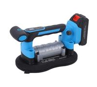 banapoy Outil de Vibration de Carrelage, Machine de Nivellement de Vibration Carrelage 28000RPM, Vibrateur de sans Fil Ventouse 10", pour Pose Nivellement Mural (Prise UE)
