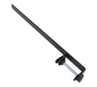 banapoy Pince de Table pour Panneau Perforé, Support Métallique de | Support de montage robuste, fixation sans perçage pour bureau, organisateur pour bureau, garage, cuisine