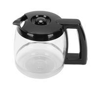 banapoy Pot de Remplacement pour Carafe à café en Verre, Cafetière avec Poignée Noire, Résistant à Chaleur et au Froid, Facile Nettoyer, Verre de Remplacement pour Bec (pour 14 tasses