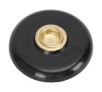 banapoy Repose-embout pour Violoncelle, Porte-gobelet en Laiton Antidérapant pour Protection du Sol avec Base en Caoutchouc, Tapis Antidérapant Portable 3.7 Pouces pour Violoncelle