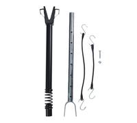 banapoy Support de Tableau arrière réglable pour Bateau, Support de Tableau arrière Robuste pour Moteur Hors-Bord pour Moteur, Rouleau et remorque
