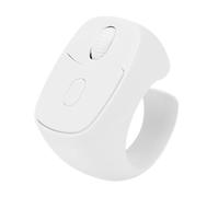 banapoy Télécommande avec Anneaux Défilement, Caméra Retournement Page Bluetooth, Enregistrement Vidéo à Distance jusqu'à 10M pour Téléphone, Lecture Livres électroniques (White)