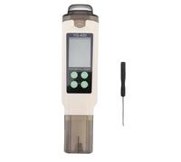 banapoy Testeur d'eau D'hydrogène, 4 en 1 PH H2 ORP Temp Mètre à Haute Précision Testeur D'hydrogène Numérique, Compteur ORP Portable pour Aquariums, Hydroponique, Aquarium
