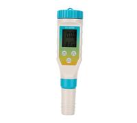 banapoy Testeur Numérique de qualité de L'eau 7 en 1, Compteur TDS | Testeur d\'eau numérique, PH, TDS, EC, FAC, ORP, salinité, température, avec 3 x solutions d\'étalonnage, pour bain à