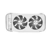 banapoy Ventilateur de Toit de Camping-car 12 V, Ventilateur d'extraction Flexible à 4 Vitesses de 37,5 à 58,9 Cm, Ventilation Réversible, échappement de Toit de Camping-car avec Chargeur de