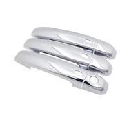 BANBE Autocollants Pour Poignée De Porte De Voiture Accessoires De Protection Pour Suzuki Grand Vitara Pour Grand Nomade Pour Escudo 2006-2014 Antidérapant(3Handle 3 Buttons)