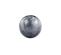 BANBE Bâton Changement Vitesse En Forme Boule De Course Pommeau Levier En Acrylique Cool Tête Universelle 54mm Pièces Rechange(Gray)