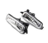 BANBE Calandre de pare-chocs avant transparente pour phare antibrouillard compatible avec pour Focus 2015 2016 2017 Pièces Rechange(Left and Right)
