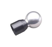 BANBE Pommeau De Levier De Vitesse Manuel En Acier Pour Toyota 86 GT86 Pour Subaru BRZ WRX STI Tête De Boule De Vitesse 10 Cm Pièces Rechange(Silver)