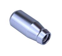 BANBE Pommeau De Levier De Vitesse Universel En Aluminium 7.8cm Transmission Manuelle Levier De Vitesse Étendu Pour Voiture Manette De Vitesse Pièces Rechange(Gray)