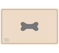 Banbury & Co Tapis antidérapant pour Nourriture et Eau pour Chiens, imperméable, Facile à Nettoyer, 45 x 30 cm