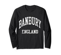 Banbury England Retro années 70 College Sports Style Manche Longue