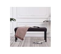Banc 106 cm Gris Similicuir Siège Banquette Salon Intérieure Maison vidaXL