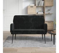 Banc 108x79x79 cm Velours Banquette Siège d'Entrée Salon Multicolore vidaXL