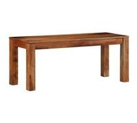 vidaXL Banc 110 cm Bois massif d'acacia Marron