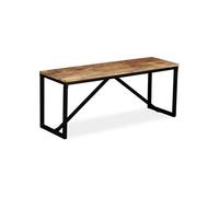 Banc 110 x 35 x 45 cm Bois de manguier massif