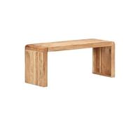 vidaXL Banc Acacia 110x38x46 cm Bois massif Intérieur Montage facile