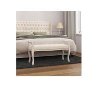 vidaXL Banc 110x45x60 cm lin344436 Beige G