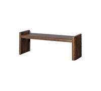Banc 120 cm bois de manguier brun chaud Prop