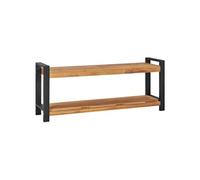 Bois de Teck Solide Banc 120 cm Salon Salle de Séjour Patio Jardin vidaXL