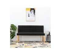 Banc 140 cm Noir Velours288575