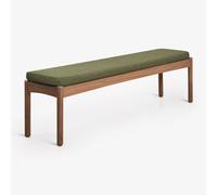Banc 180 cm en bois d'acacia Karvia Brun Acacia