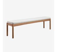 Banc 180 cm en bois d'eucalyptus Aderyn Eucalyptus brun