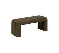 Banc Sisco vert Kaki 102x42cm - Atmosphera Créateur d'intérieur