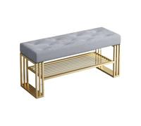 Banc à Chaussures de Rangement à Orga, à, de Bout de lit, Étagère à d'entrée avec siège rembourré, pour entrée, Couloir, Chambre de Mam