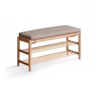 Banc à Chaussures d'entrée Tabouret À Langer en Bois Massif, Moderne Et Simple, for La Maison, L'entrée d'un Petit Appartement, Peut S'asseoir sur Le Chaussures for