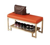 Banc à chaussures | Étagère de rangement rembourrée pour entrée, balcon, salon | Design moderne avec