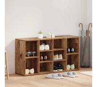 Banc à Chaussures Organisateur Entrée Chêne Sonoma Bois d’Ingénierie vidaXL