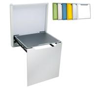 Banc à chaussures pliable mural, tabouret d'entrée peu encombrant pour entrée de maison, facile à plier et à ranger, parfait pour une utilisation dans le couloir