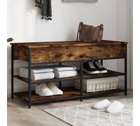 Banc à chaussures sonoma gris 70x42,5x50 cm bois d'ingénierie banc vidaXL
