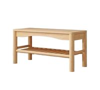 Banc À Chaussures Tabouret À Langer en Bois Massif, Étagère À Chaussures for Porte De Maison, Vous Pouvez Vous Asseoir sur Le Tabouret À Chaussures Et Entrer dans L'armoire À Chaussures De Porte Banc