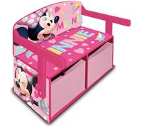 Banc à jouet - Bureau - Bacs de rangements MINNIE