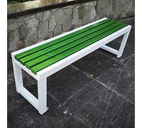 Banc à lattes d'extérieur durable - Siège confortable pour patio et jardin - Mobilier de salon élégant pour la relaxation et la socialisation - Mobilier de jardin résistant aux intempéries