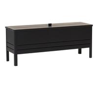 Form & Refine Banc de rangement A Line 111 cm Noir