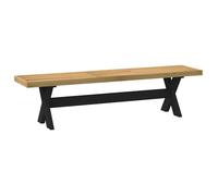 vidaXL Banc à manger NOAIN pieds en forme de X 180x40x45 cm pin massif