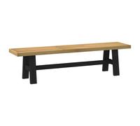 Banc à manger NOAIN pieds en forme de A 180x40x45 cm massif pin