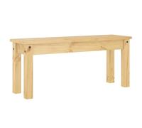 vidaXL Banc à manger Panama 105 x 30 x 45 cm en bois massif de pin
