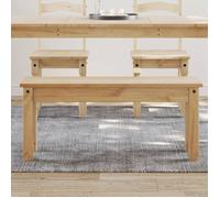 vidaXL Banc à manger Panama 105 x 30 x 45 cm en bois massif de pin